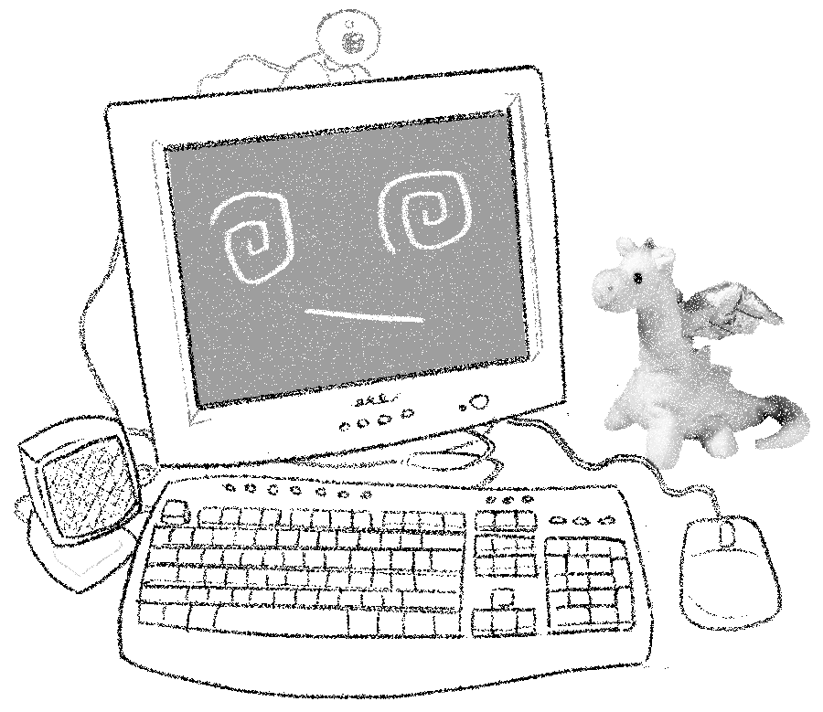 a very confused computer